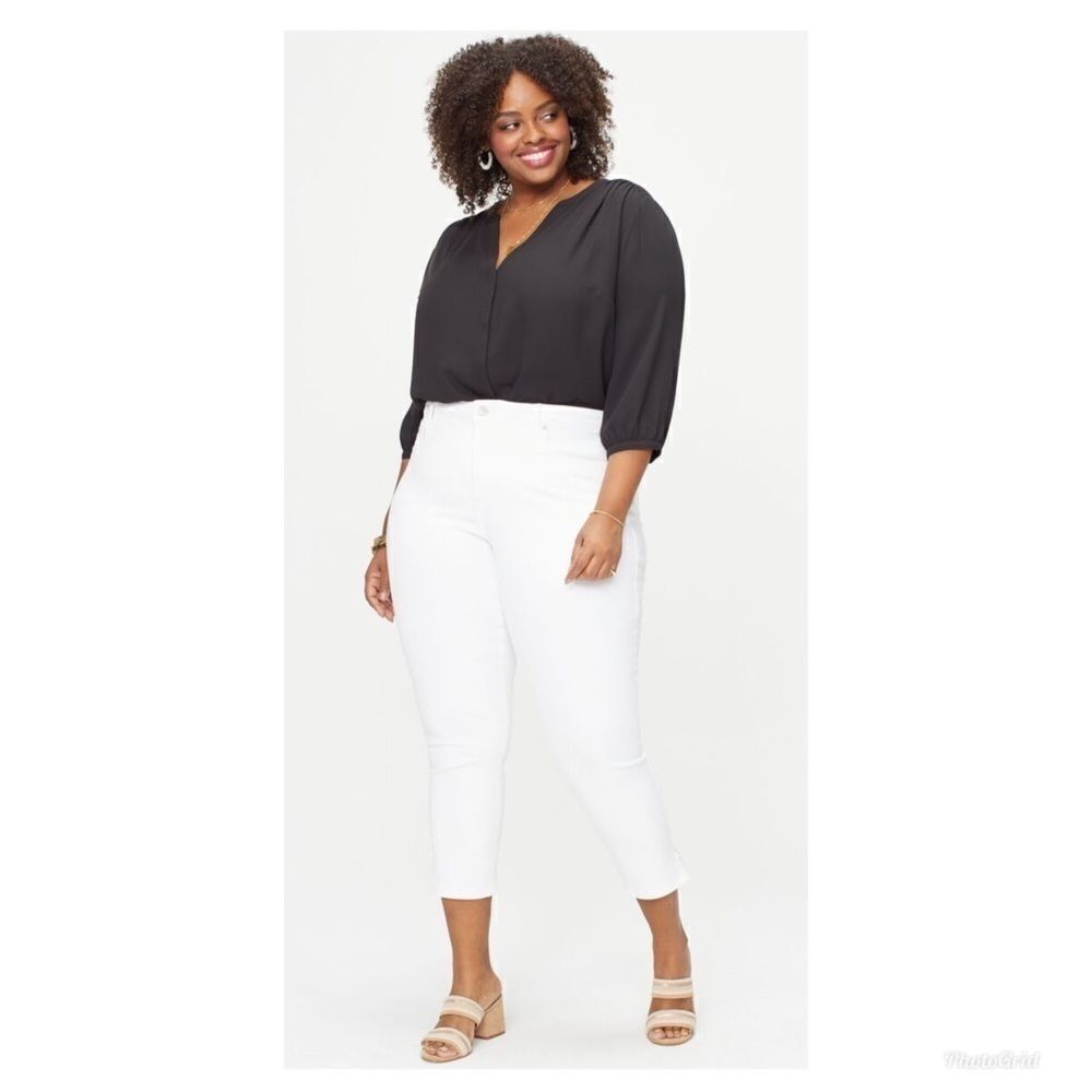 NYDJ Ami Skinny Ankle Jeans w 2.5" Side-Seam Slit